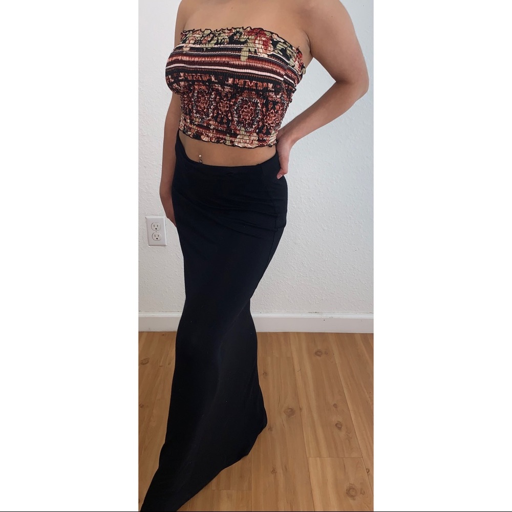 Black Maxi Skirt